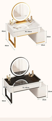 Organiser Ornaments Dressing Table Luxury Makeup Style Shelf Dressing Table Design Storage Tocador De Maquillaje Home Furniture