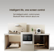 Xiaomi Smart Home Panel 3.23" Touch Screen Switch Central Control Screen Built in Bluetooth Mesh Gateway Works with Mihome App