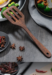 Kitchen Utensils Set Non-Stick  Cookware for Kitchen Wooden Handle Soup spoon spatula Rice spoon shovel Kitchen Accessories