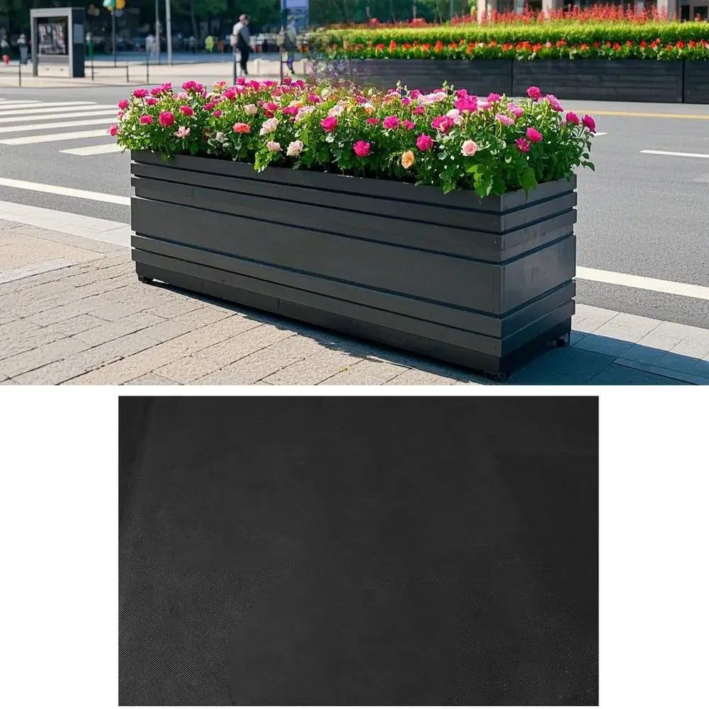 Landscaping Fabric Breathable Recyclable Waterproof Garden Bed Liner Ground Cover Gardening Pots, Planter & Accessories 1.6*2.9M