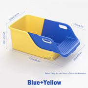 Cat Supplies Toilet Cat Litter Box Semi-closed Extra Large Size To Prevent Splashing Outside Automatic Litter Box