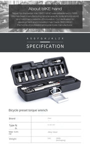 Bikehand Bike Tool Kit Maintenance Bicycle Tool Set Cycling Torque Wrench Groups Repair Tools