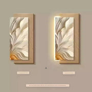 3D living room decoration painting, corridor hanging painting, simple and atmospheric living room entrance wall lamp painting