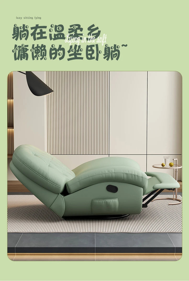 Lazy Single Living Room Sofas Modern Armrest Modern Reading Living Room Reclining Wall Muebles Para El Hogar Home Furniture