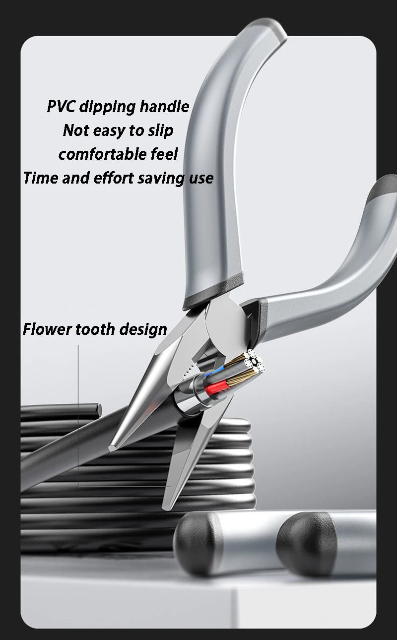 Household Hand Tool Set Multipurpose Maintenance Pliers Wrench Electric Screwdriver Portable Universal Tool Combination