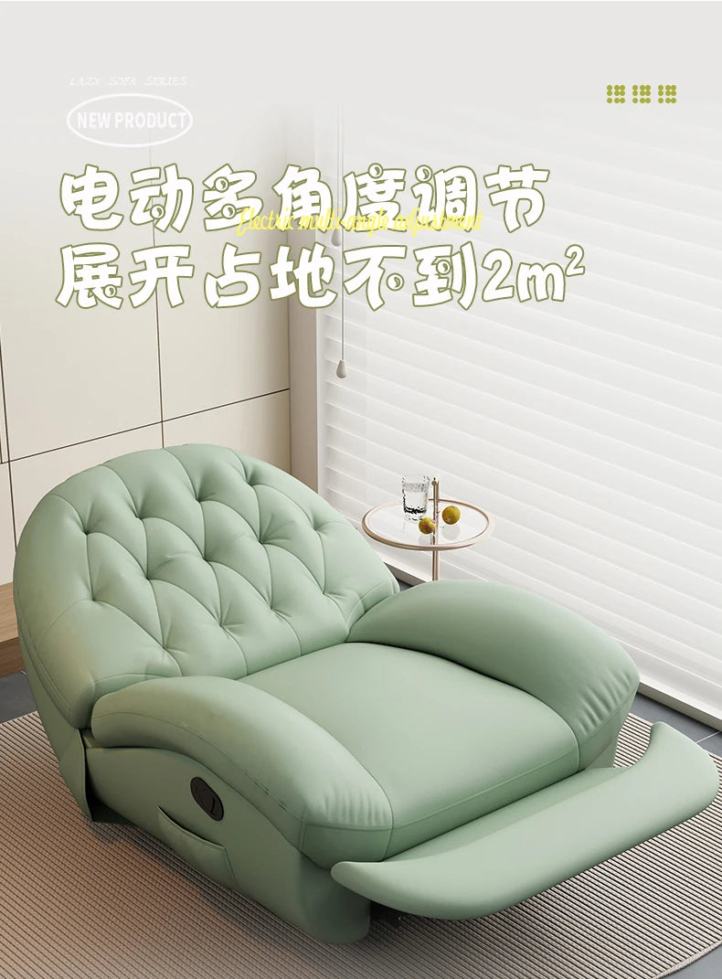 Lazy Single Living Room Sofas Modern Armrest Modern Reading Living Room Reclining Wall Muebles Para El Hogar Home Furniture