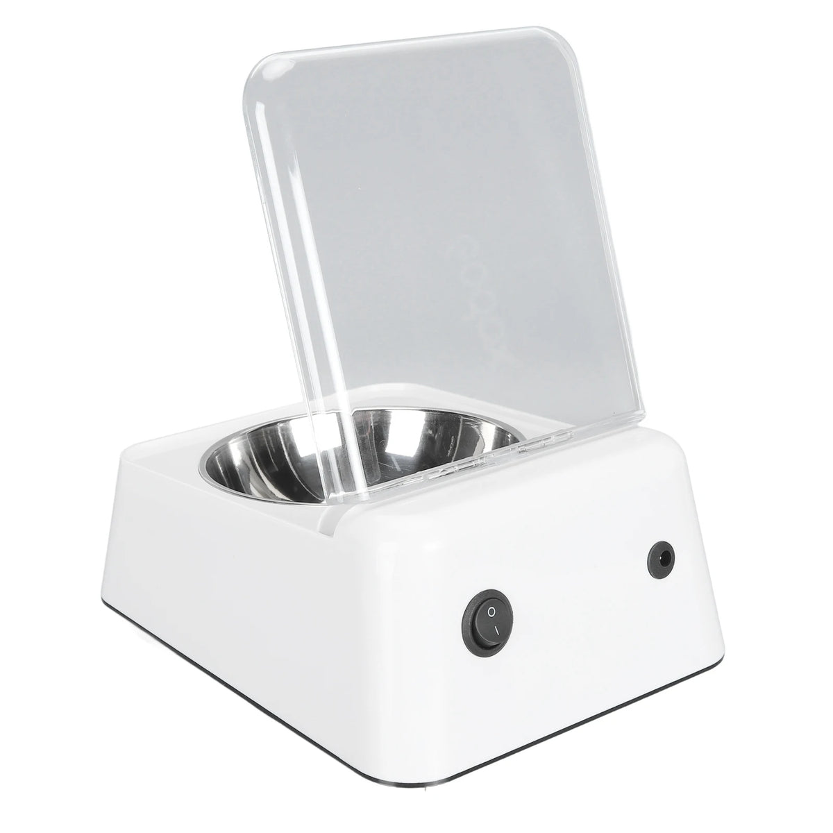 Automatic Cat Feeder with Infrared Sensor Cover Removable Bowl Battery Powered Intelligent Automatic Opening Lid Dog Feeder