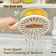 Multifunctional Drain Basket Fruit Vegetable Washing Strainer Basket WIth Lid Food Fresh Organizer Storage Box Kitchen Gadget