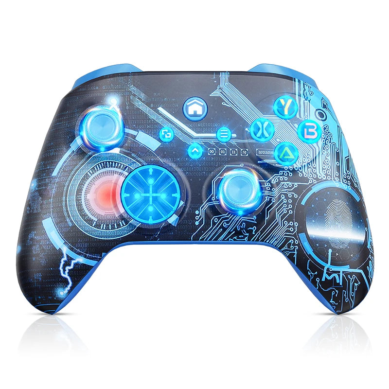 Game Controller W/6-Axis Gyro,Gaming Joystick Dual Vibration Turbo Function Gamepad for Xbox One S/X/Series S/X/PC Windows 10/11