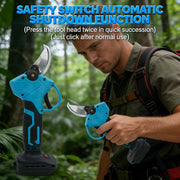 30mm Cordless Brushless Electric Pruning Shears Tree Bonsai Trimming Tool Branch Cutting Electric Tool For Makita 18V Battery