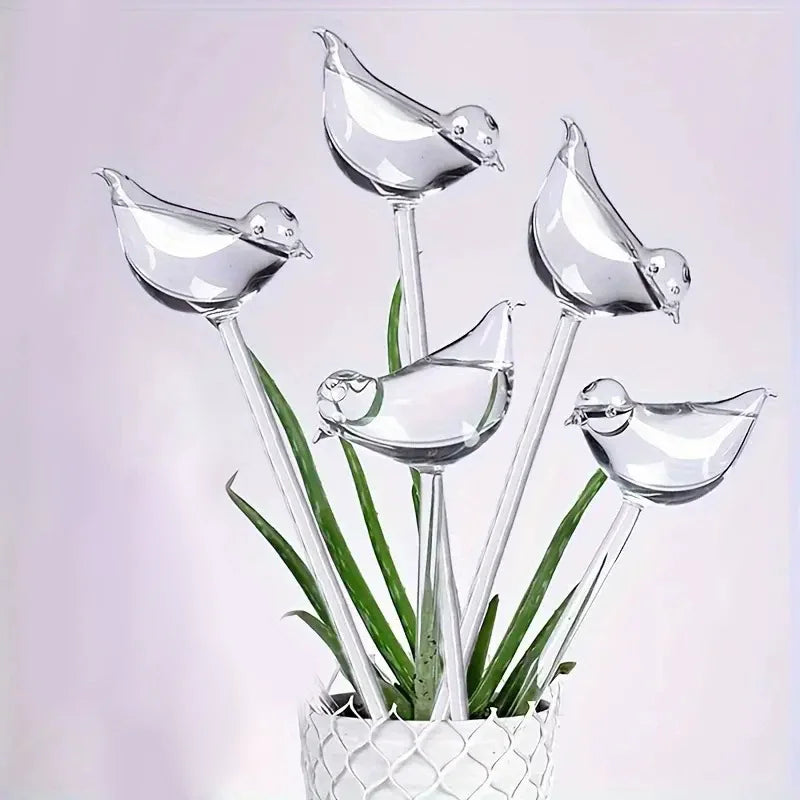 Garden Bird-Shaped Self-Watering Globes Perfect For Automatic Flower Watering And Home Garden Tools Drip Water Seepage Device