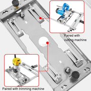 Woodworking Edge Guide Electricity Circular Saw Quick Positioning Backing Board Cutting Machine Woodworking Router Machine Tools