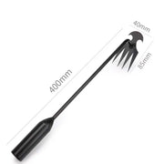4 Teeths - Multifunctional Hand Weeder for Garden - Durable & Portable Garden Weeding Tool for Vegetable Gardening & Farm Planti