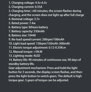 Electric Screwdriver Set Precision Power Tool Kit  Rechargeable With LED Light 30 Bits For PC Mobile Phone Repair Tools DIY Hand