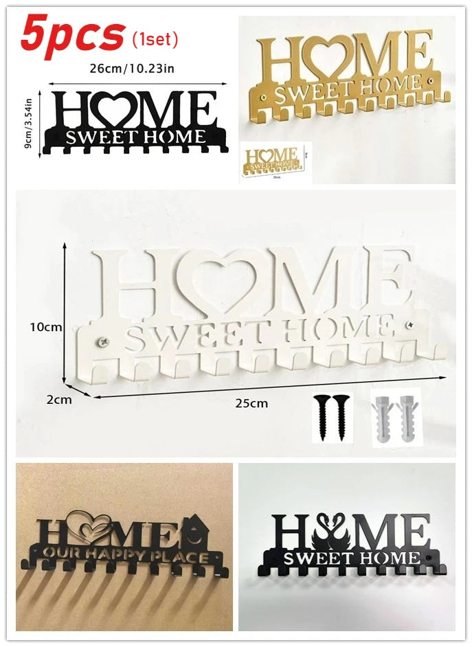 Housekeeper on Wall Keychain Accessories Entrances Wall Decorative Padlock Corridors Key Hooks At Offices Home Decor Items Keys