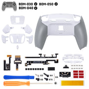 eXtremeRate RISE4 Plus MAX Remappable Back Button Kit w/Clicky Trigger Stop & Rubberized Grip for ps5 Controller BDM-030 040 050
