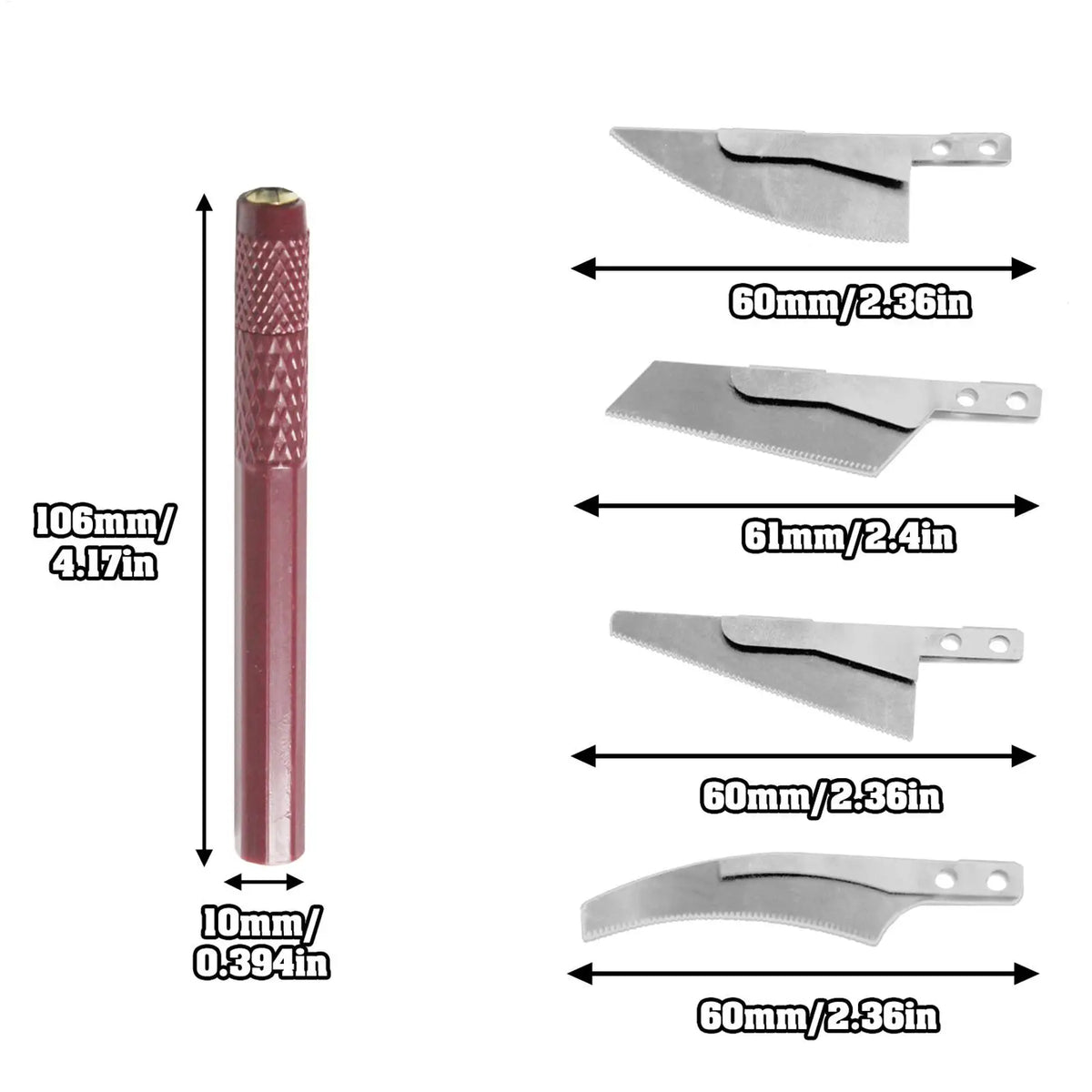 Hand Saw Model Tools Hand Model Modeling Tools Set Hobby Craft Saw Hacksaw Tool Kit with 4 Craft Cutters for Handcrafted Cutting