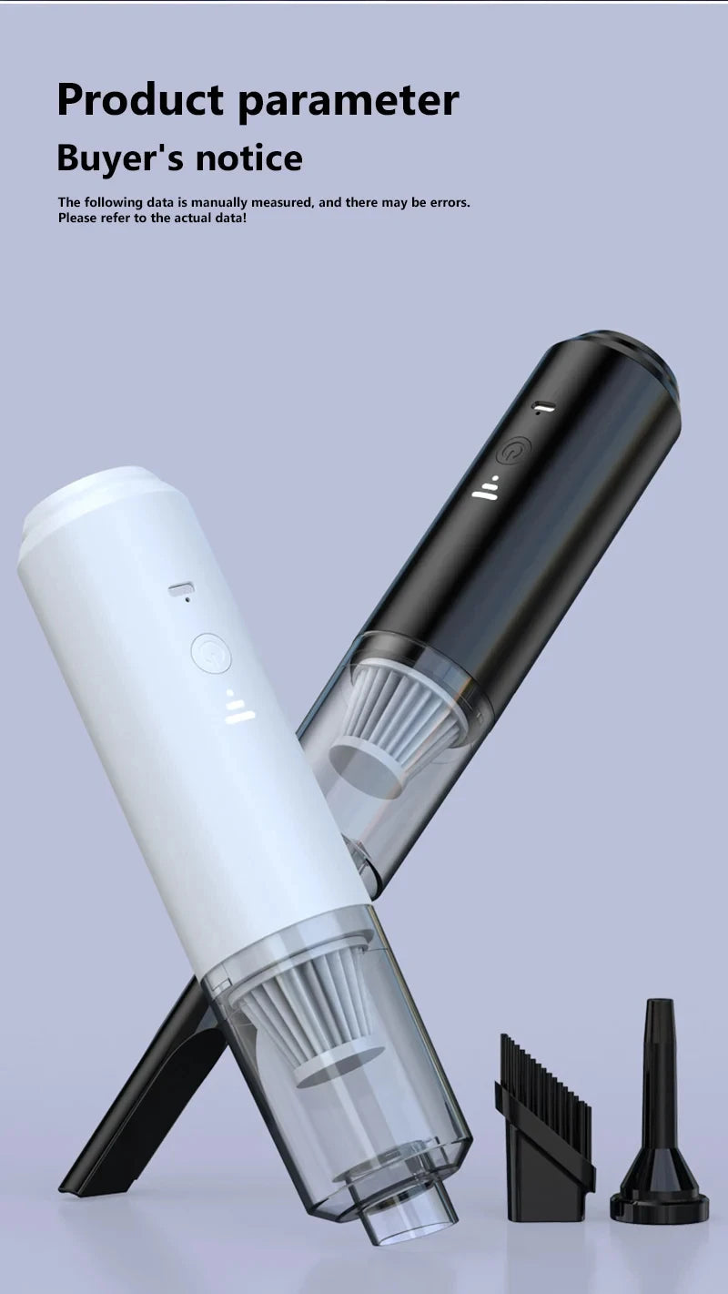Dust Collector Smart Wireless Portable Vacuum Cleaner Powerful Suction electric Home Cleaning Car Vacuum Cleaner 2025 NEW
