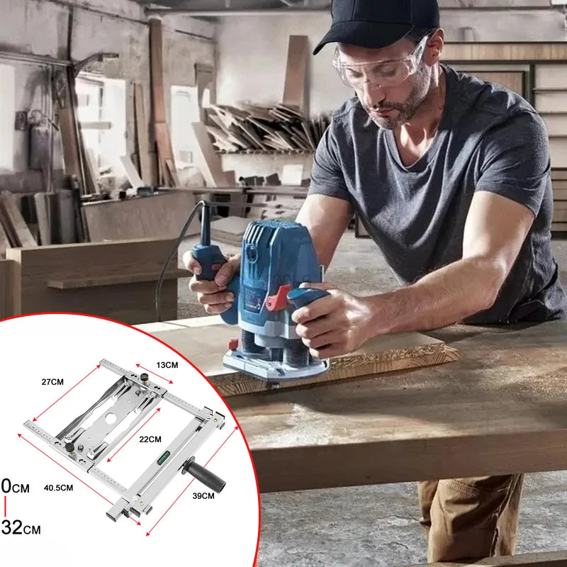 Woodworking Edge Guide Electricity Circular Saw Quick Positioning Backing Board Cutting Machine Woodworking Router Machine Tools