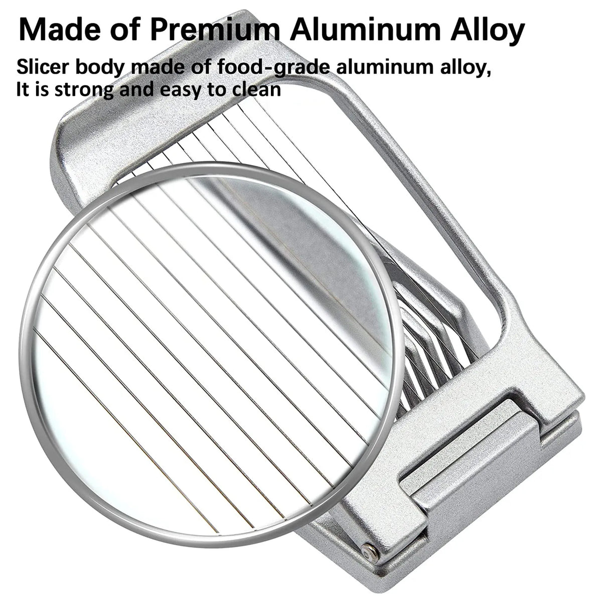 Kitchen Accessories Egg Slicers Chopper Stainless Steel Fruit Salad Cutter Egg Tools Manual Food Processors Kitchen Tool Gadgets
