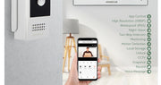 HOMSECUR 4 Wire Tuya Smart APP HD Video House Door Phone Kit with 7" Touch Screen Monitor IP65 Doorbell Camera Record Snapshot