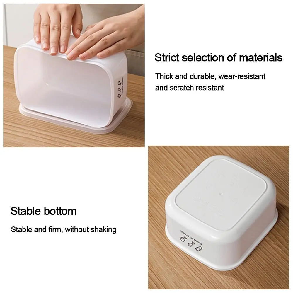 Large Capacity Food Storage Box Useful Plastic Moisture-proof Vegetables Food Container Fresh-keeping Fridge Organizer