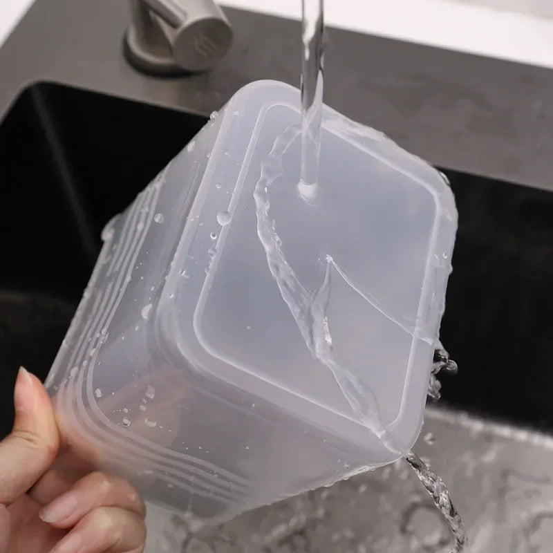 5/1PCS Refrigerator Storage Boxes Food Fresh Organizer Cold Storage Crisper Fruit Spice Food Container Boxes Home Kitchen Box