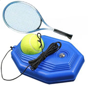Tennis Trainer Rebound Ball with String & Baseboard Self-Study Fun Training Tool Portable Exercise Equipment for Adults Kids
