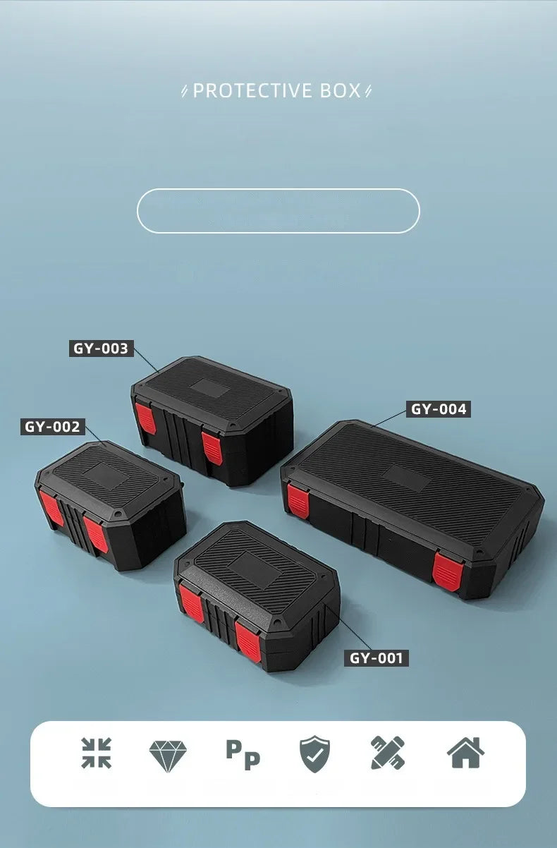 Plastic Tools Box Professiona Electrician Work Organizer Multifunctional Tool Box Storage Carpentry Tools and Accessories