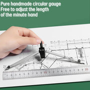 Engineering Tool Set, Precision Measuring Instrument Kit, Durable Stainless Steel, Engineering, Physical and Technical Drawing