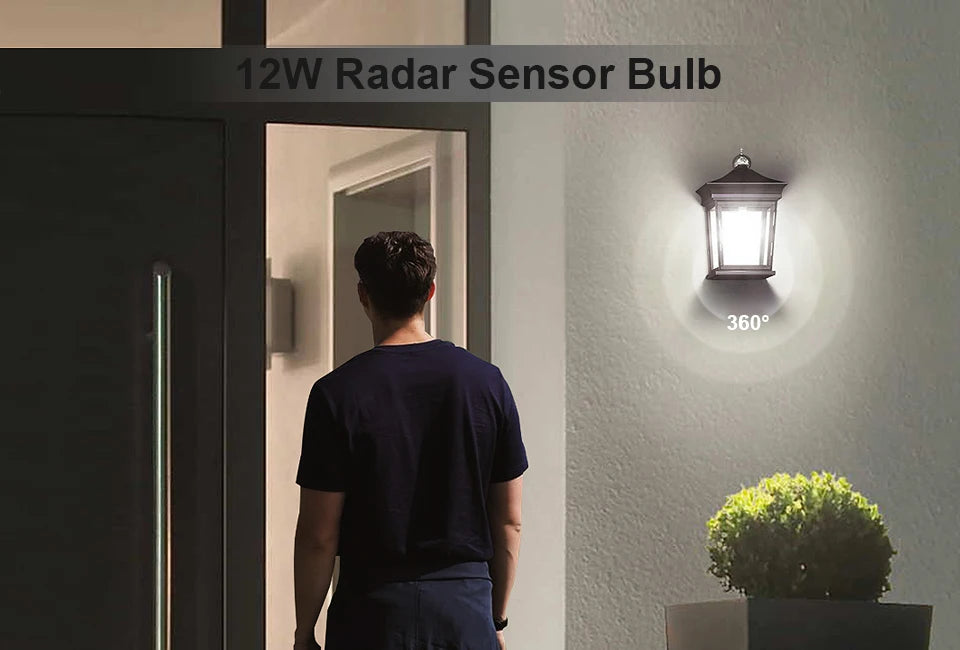 Bathroom / Doorway Night Light Smart Motion Dtection Sensor Lights for Home Decoration 85-265V Radar Sensor Bedroom Night Lamp