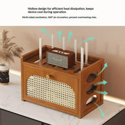 Living Room Wi-Fi Router Storage Rack, Home Tv Storage Box, Multi-Tiered Storage Rack, Office Storage Rack