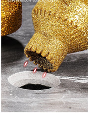 M10 Diamond Chamfer Router Bits Hole Saw Milling Tile Cutter Marble Concrete Reamer Masonry Drilling Crowns Construction Tools
