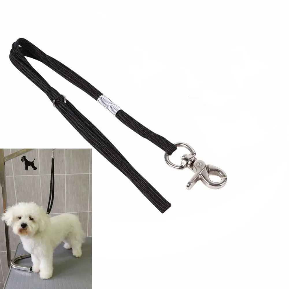 50cm Pet Accessories Animal for Grooming Table Arm Bath Restraint Rope Harness Noose Loop Dogs Leash Lock Clip Rope Nylon Rope