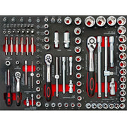 217 Tools 7 Drawers Tool Cabinet Wide Tool Trolley