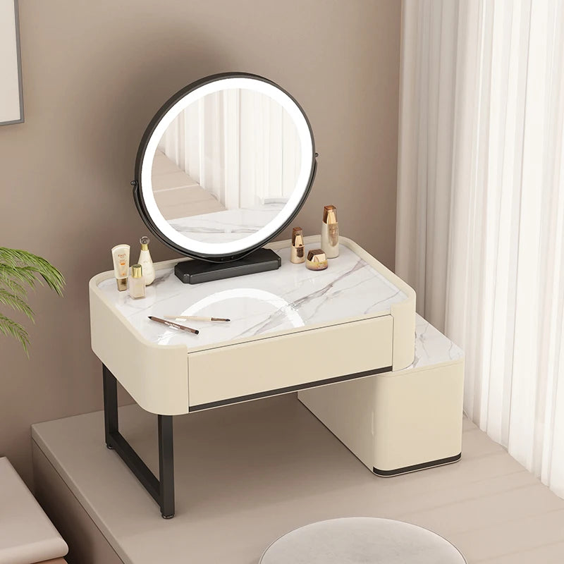 Organiser Ornaments Dressing Table Luxury Makeup Style Shelf Dressing Table Design Storage Tocador De Maquillaje Home Furniture