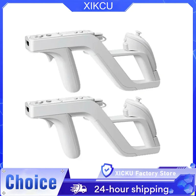 Shooting Gun Gaming Accessories Detachable Zapper Gun for Wii Remote Controller Gaming Control Games AccessoriesRemote