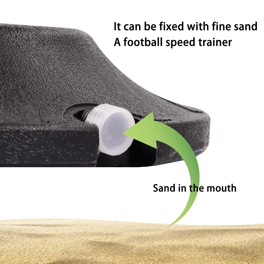 Outdoor Training Equipment Football Speed Trainer Ball Indoor Kick Soccer Practice Coach Sports Assistance Sand Fill Accessories