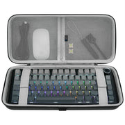 Geekria 75% 84-Key Gaming Keyboard Case, Compatible with Keychron K2 / K2 HE, Logitech POP Keys / MX Mechanical Mini
