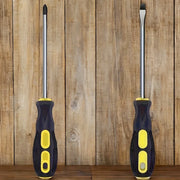 2-piece Screwdriver Set —— Made of Chrome Vanadium Steel, with Magnetic Tips and Non-slip Cushioned Grip Handles.
