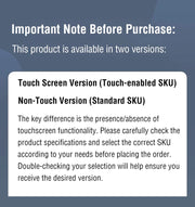 14 Inch Portable  Touch Monitor Non-touch optional 16:10 400cd/m2 Gaming Computer Expand Display For XBox PS4/5 Switch Loptop