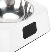 Automatic Cat Feeder with Infrared Sensor Cover Removable Bowl Battery Powered Intelligent Automatic Opening Lid Dog Feeder