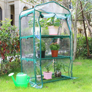 3/4/5 Tiers Garden Greenhouse Cover Plant Flower Growth House Heat Retaining PVC Waterproof Cover Garden Wear-resistant