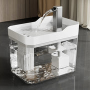 Cat Water Fountain with Quiet Pump Auto Filter USB Anti-Dry Burning Dog Water Dispenser Cat Fountain for Cats Indoor