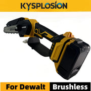 For DeWALT 18/20V Battery Inch Brushless Chainsaw Cordless Electric Chain Saw Woodworking Cutter Pruning Logging Power Tools