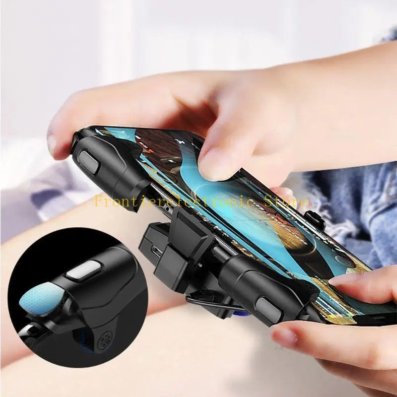 For PUBG Mobile Phone Controller Auto High Frequency Click Gaming Triggers Gamepad Joystick for Cell Phones Accessories