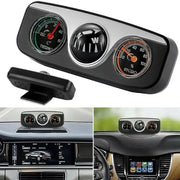 Survival Tools Car Thermometer Hygrometer Compass 3 in 1 Travel Hiking Accurate Navigation Ball Paste on Dashboard