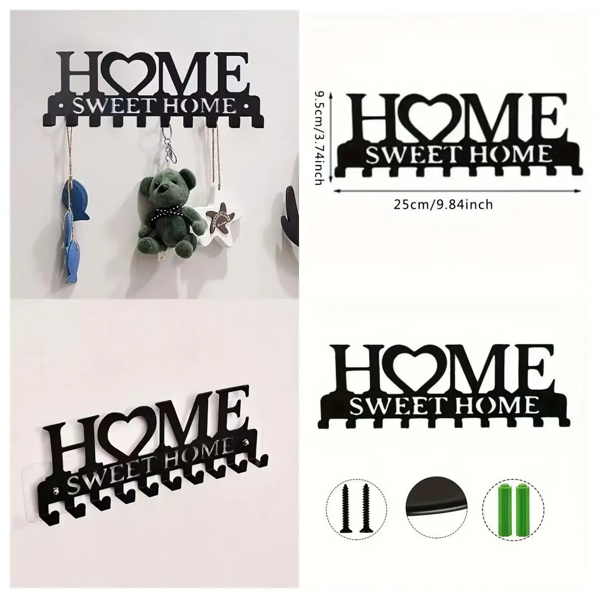 Housekeeper on Wall Keychain Accessories Entrances Wall Decorative Padlock Corridors Key Hooks At Offices Home Decor Items Keys