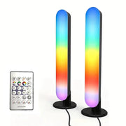 Smart Led Strip Lights With Remote Control With-remote Rgb Light Bar Lamp Sync With-music Atmosphere Decoration Desktop For-room