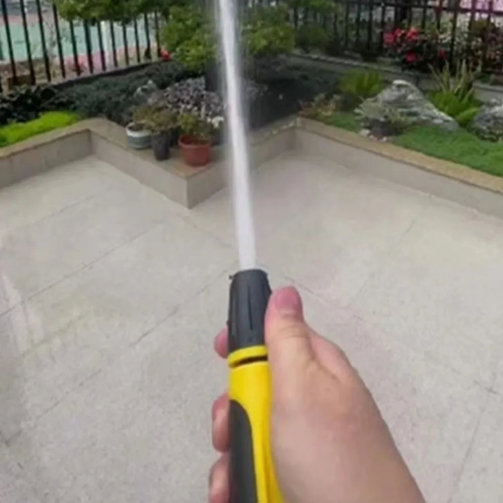 Gardening Tools Adjustable High Pressure Nozzle Portable Pipe Fittings Car Cleaning Tool Plastic Hose Nozzle Garden Irrigation